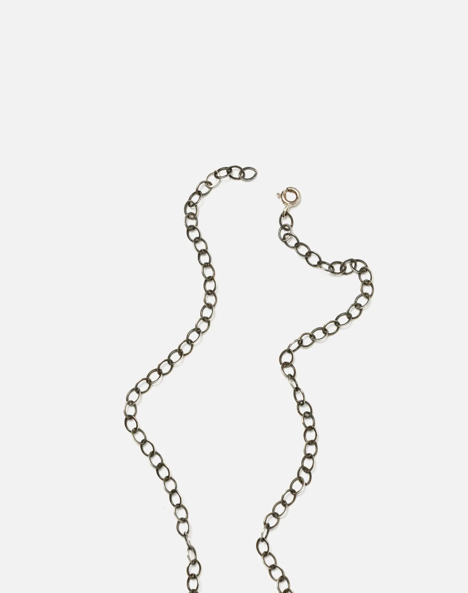 40s Glass Heart Pendant Necklace sold by Re/Done product image thumbnail 3