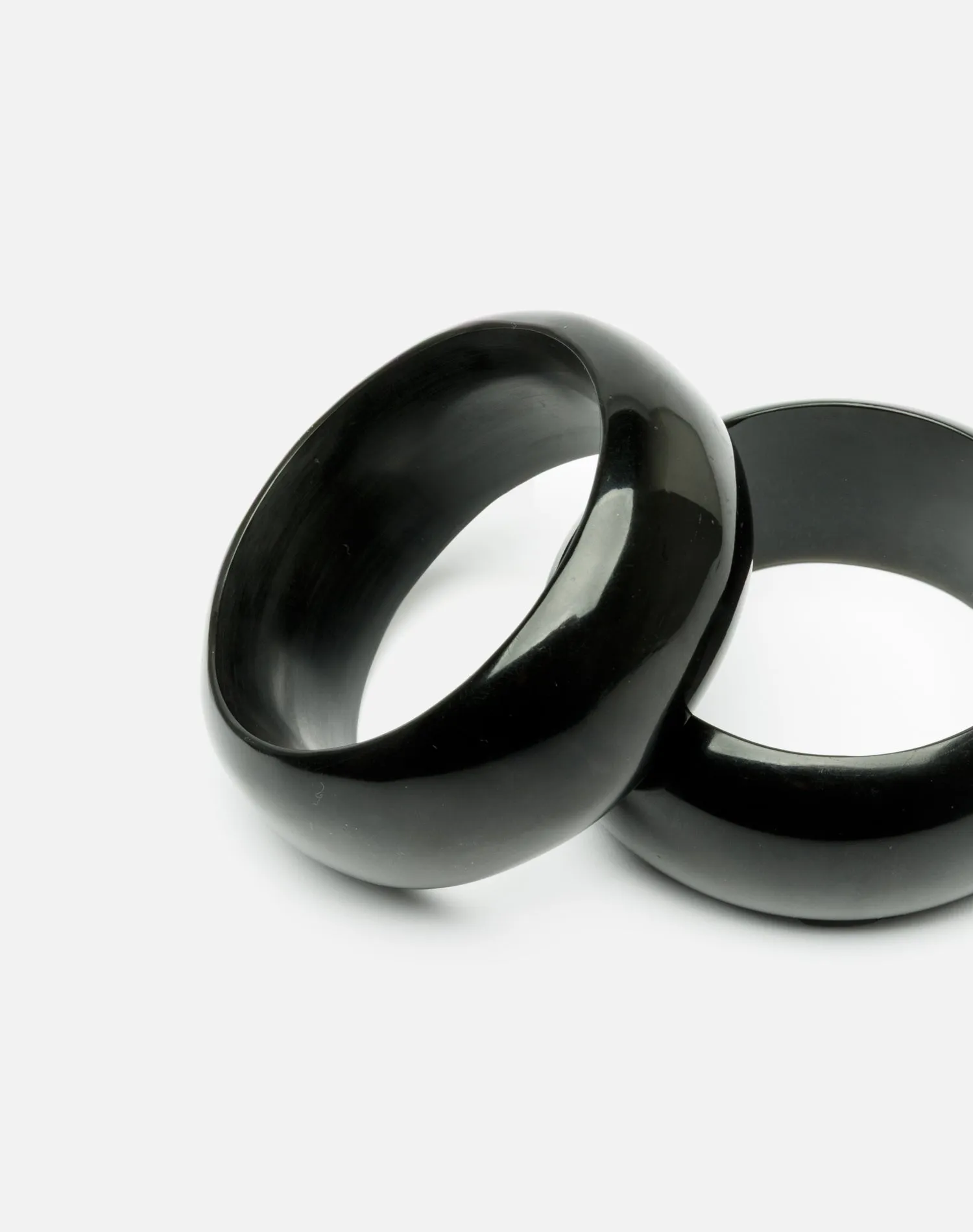 60s Lucite Bangle Pair sold by Re/Done product image thumbnail 2