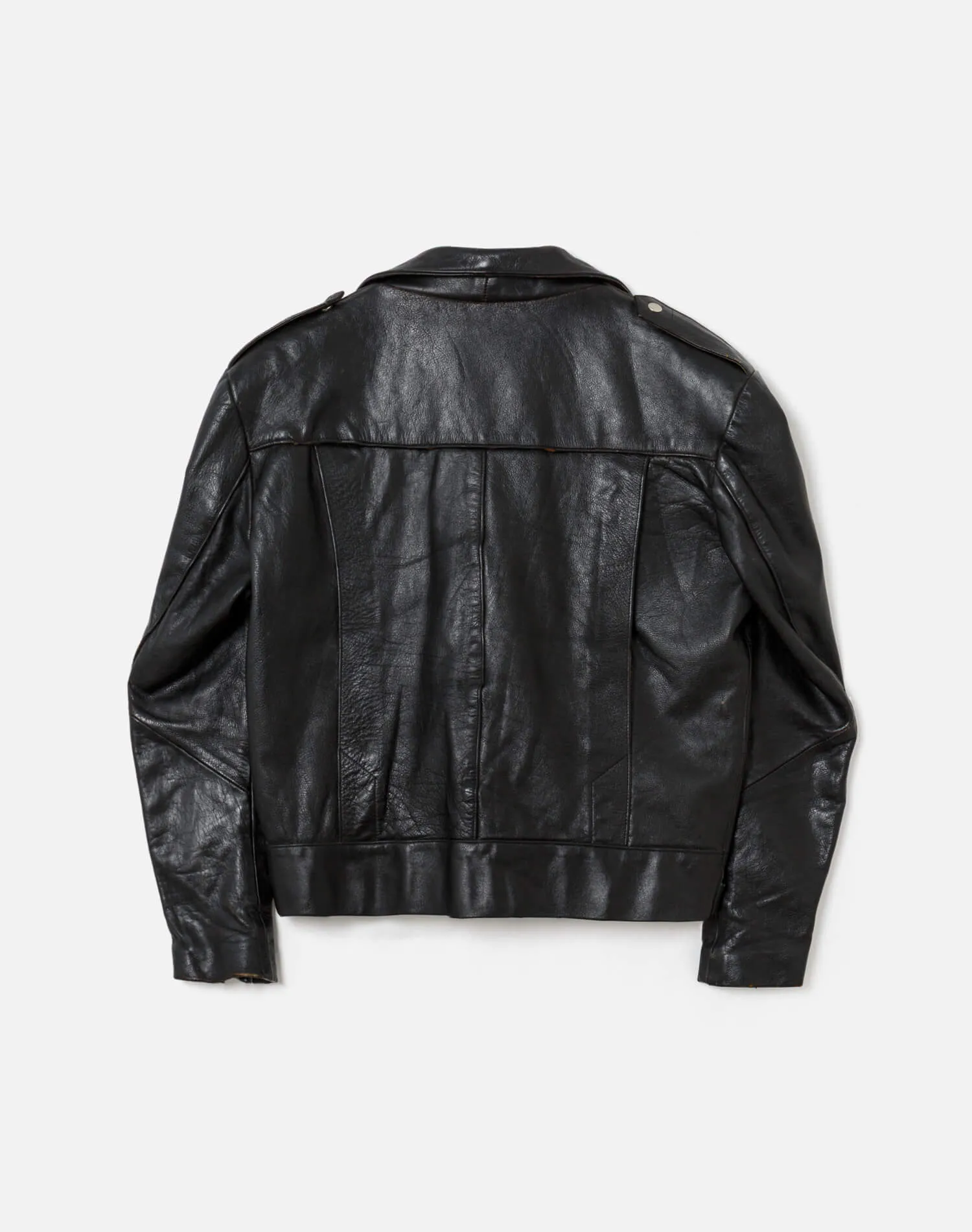 80s Leather Moto Jacket -#43 sold by Re/Done product image thumbnail 2