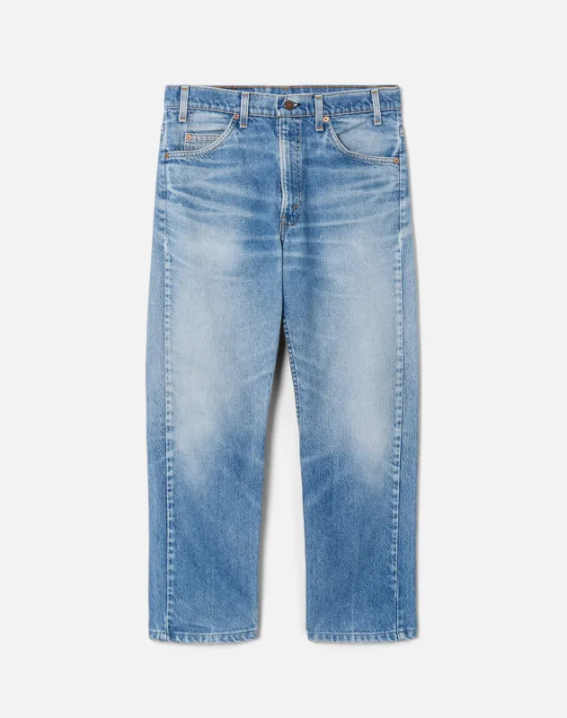 80s Orange Tab Levi's 505 -#40 sold by Re/Done