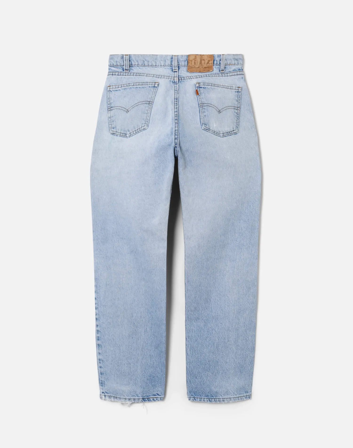 80s Distressed Orange Tab Levi's 505 -#6 sold by Re/Done product image thumbnail 2