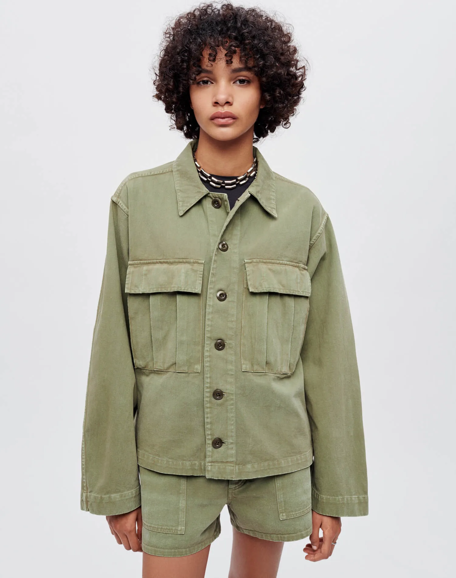 Field Jacket - Bayleaf sold by Re/Done