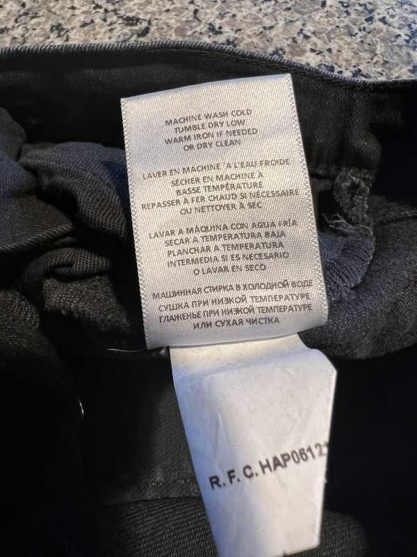 Comfort Stretch High Rise Stove Pipe - Washed Noir sold by Re/Done product image thumbnail 4