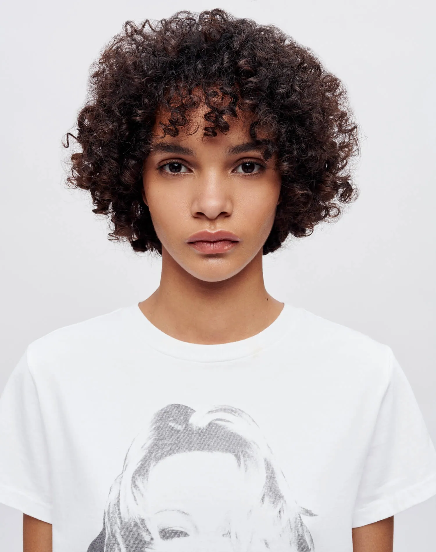 Classic "Pam" Tee - Optic White sold by Re/Done product image thumbnail 3