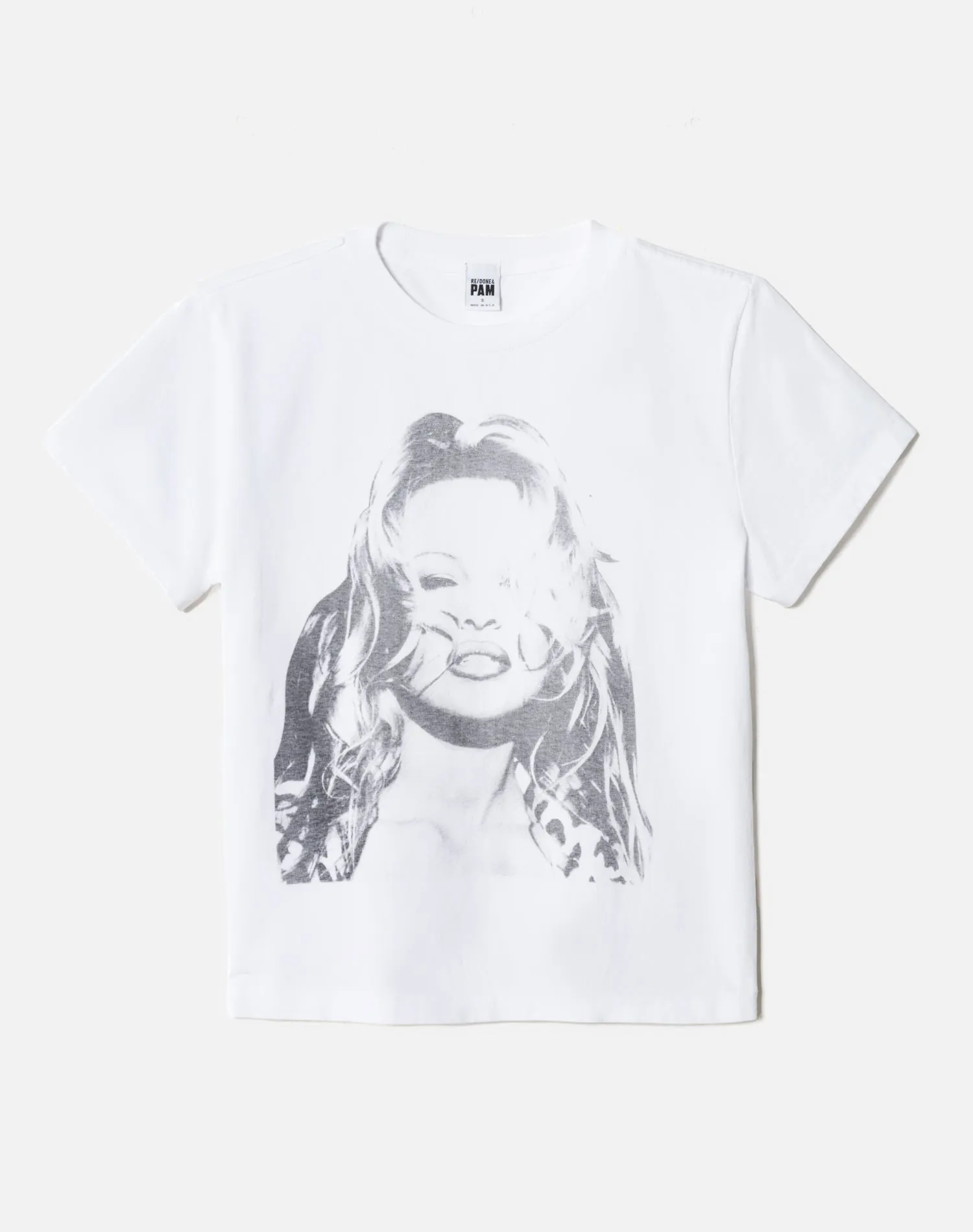 Classic "Pam" Tee - Optic White sold by Re/Done product image thumbnail 5