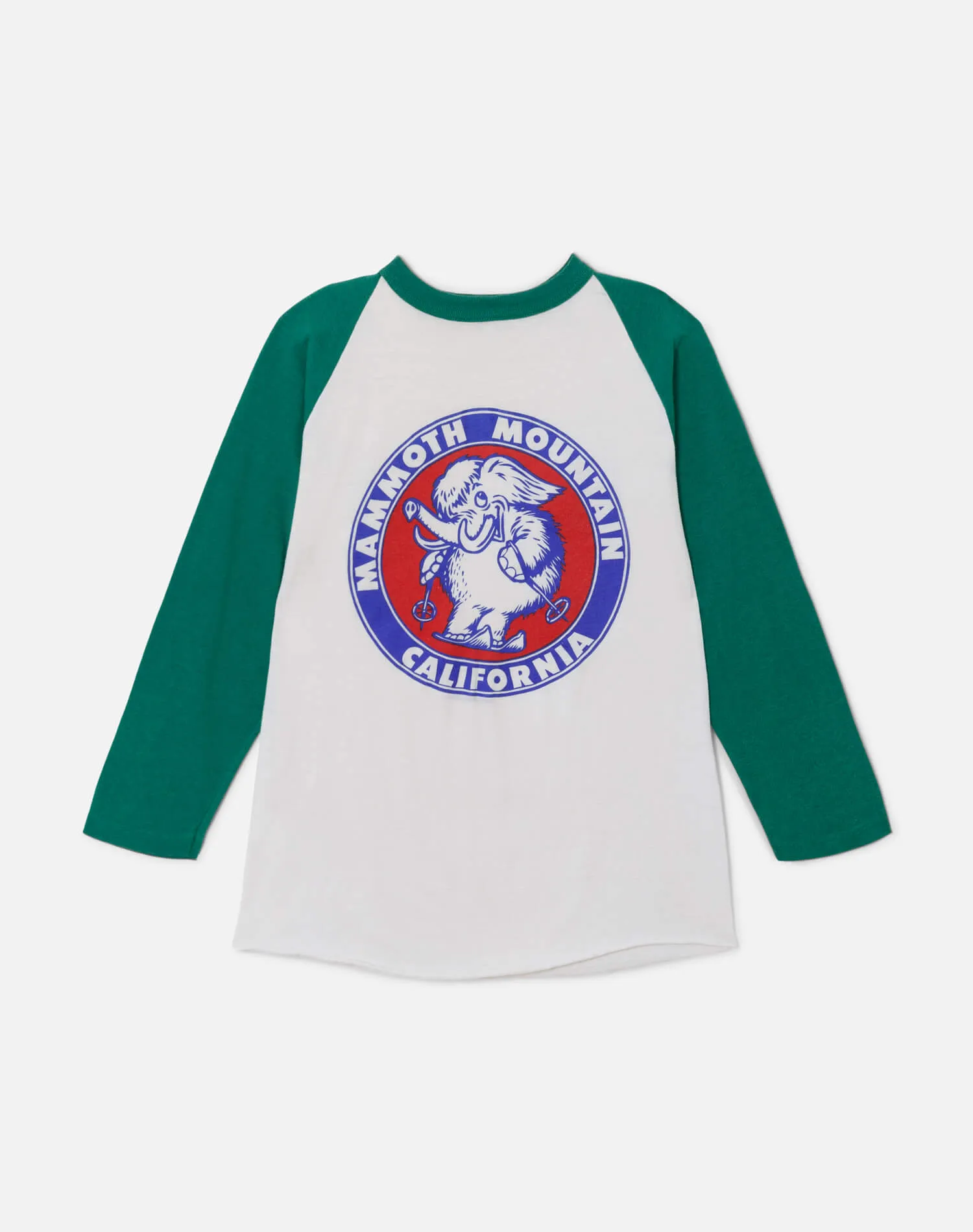 80s Mammoth Mountain California Raglan Tee -#50 sold by Re/Done
