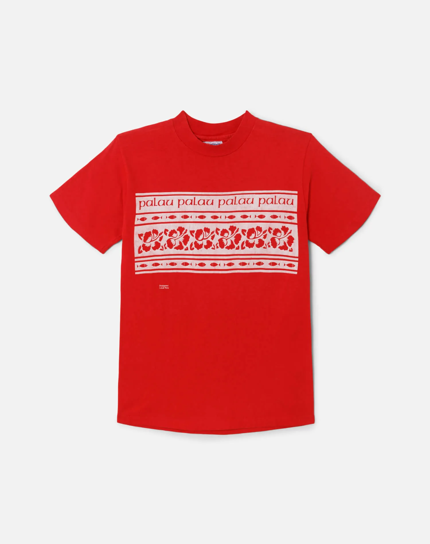 80s Hanes Palau Tee -#18 sold by Re/Done