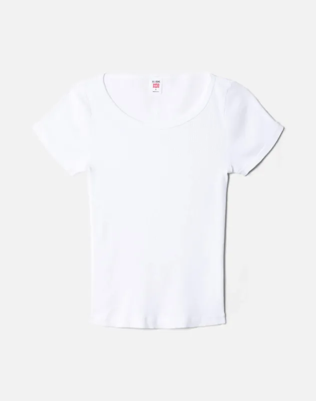 Hanes Goldie Tee - Optic White sold by Re/Done