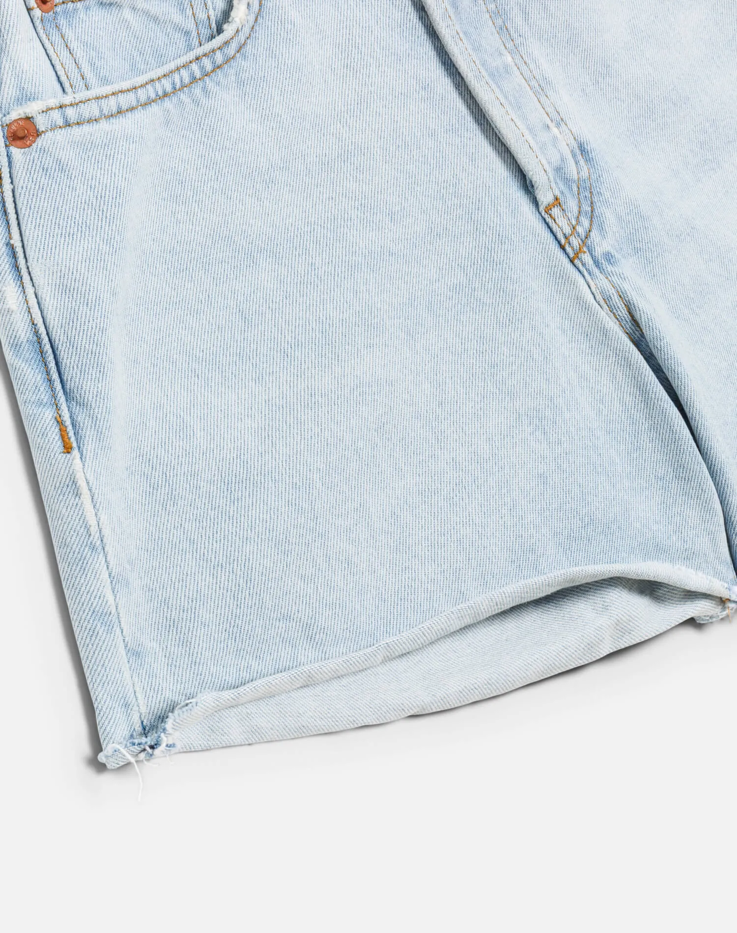 70s High Rise Short - Ola Indigo sold by Re/Done product image thumbnail 4