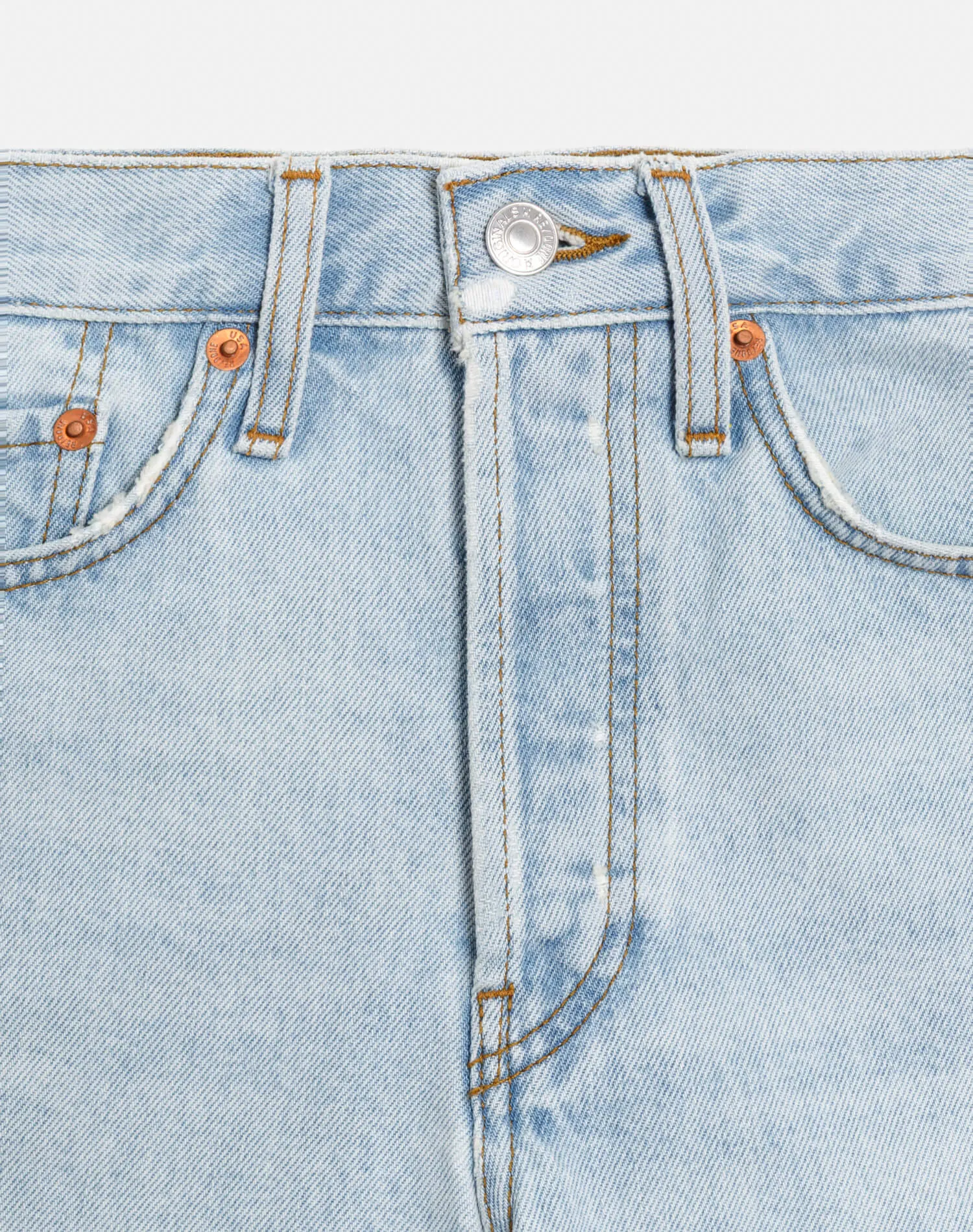 70s High Rise Short - Ola Indigo sold by Re/Done product image thumbnail 5