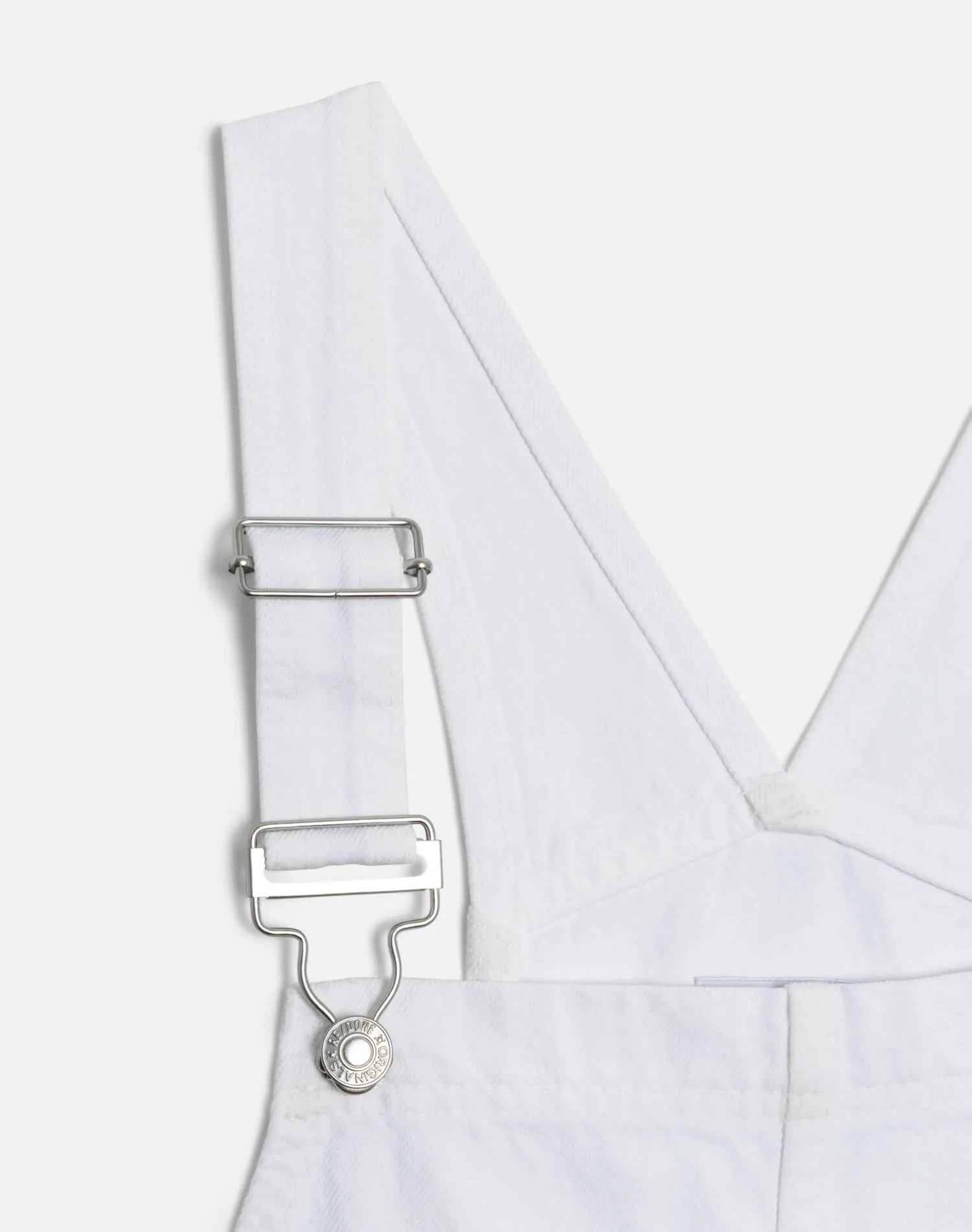 The Overall Dress - White sold by Re/Done product image thumbnail 5