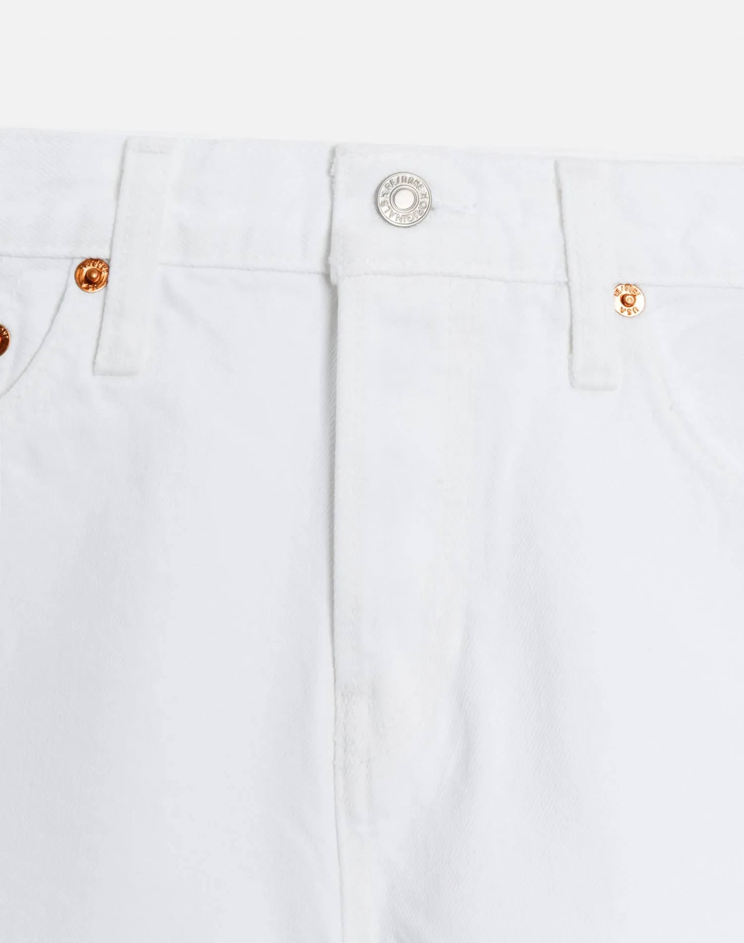 The Short - White sold by Re/Done product image thumbnail 5