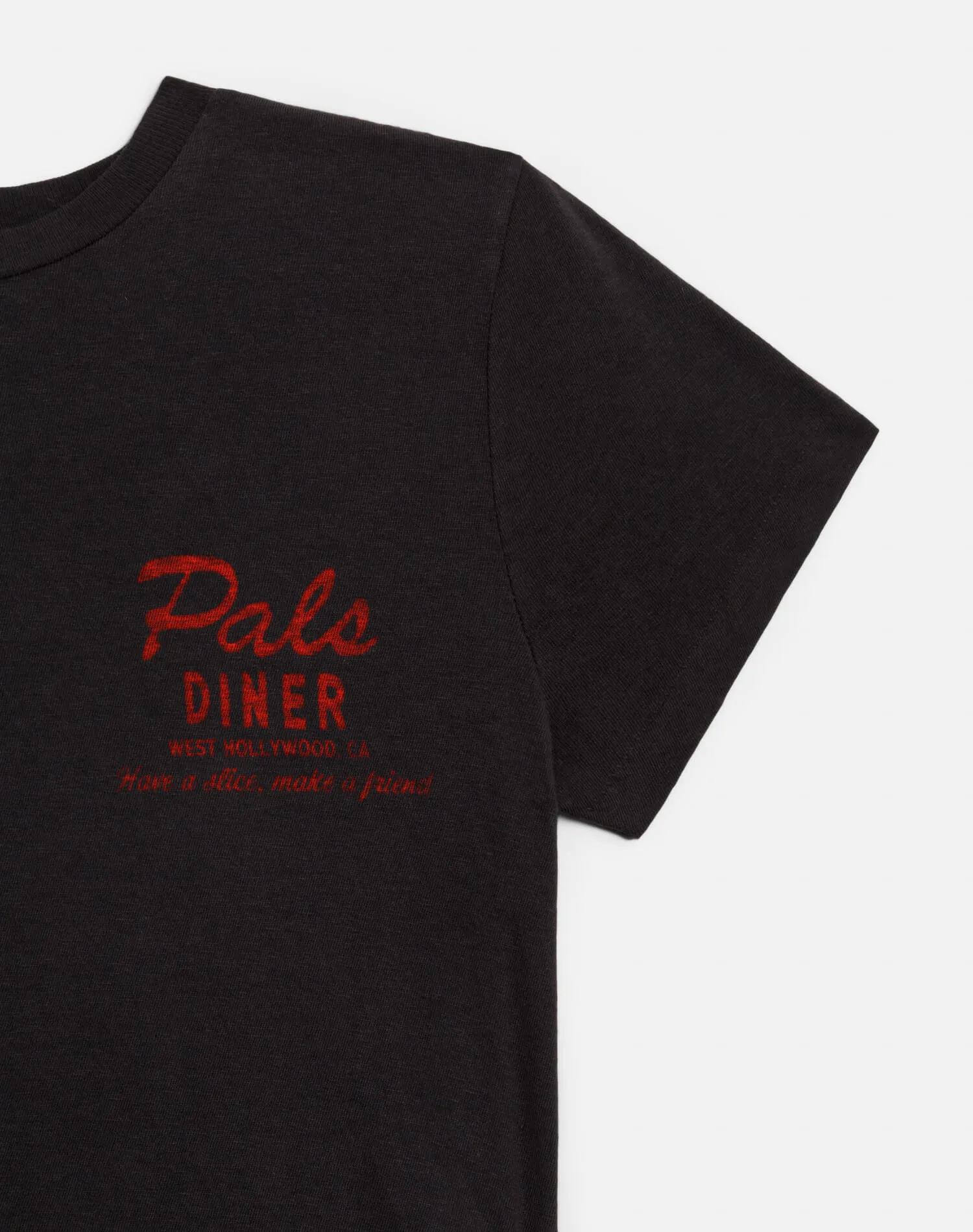 Classic "Cherry Pie" Tee - Washed Black sold by Re/Done product image thumbnail 3