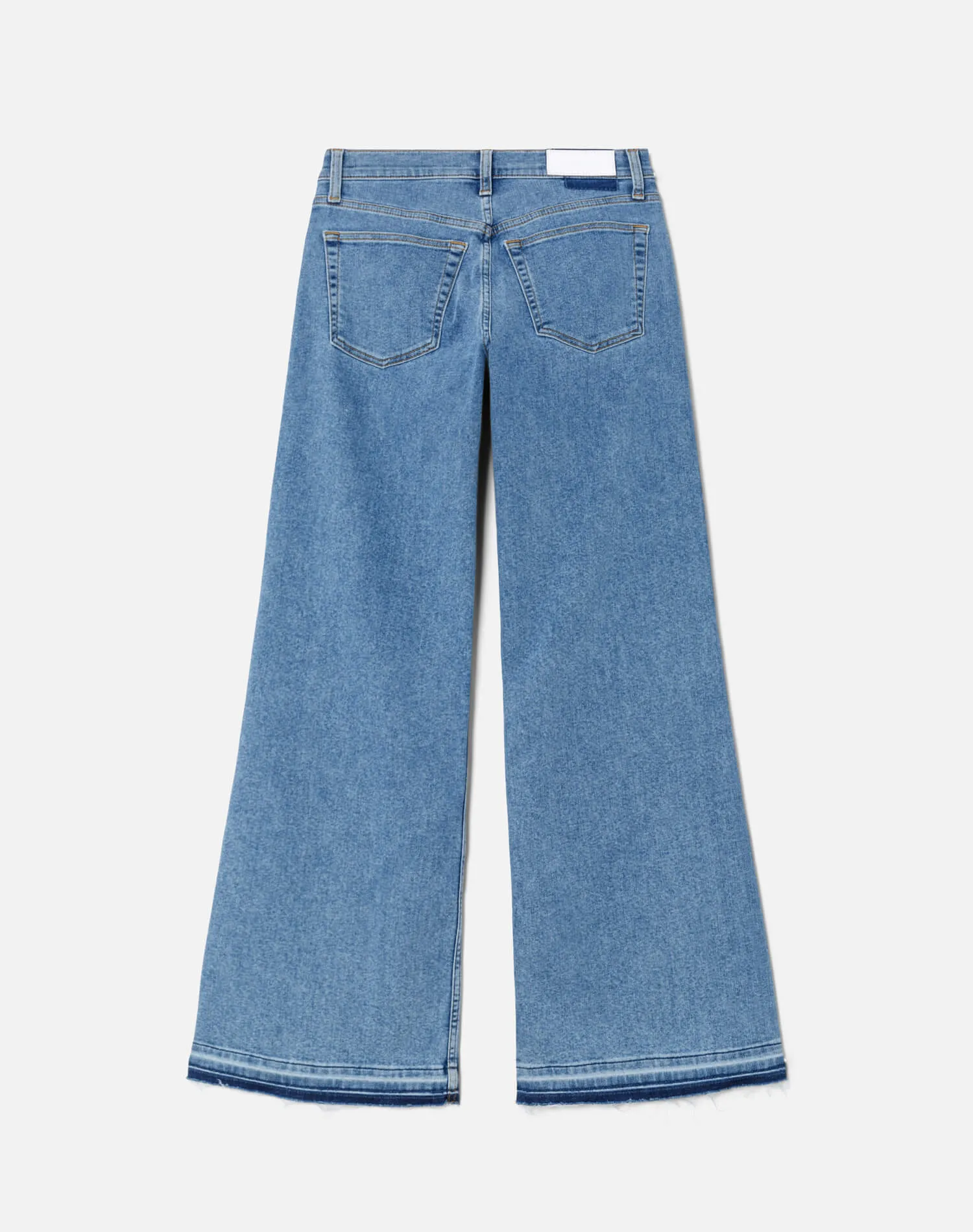 Comfort Stretch Mid Rise Wide Leg - Azulito sold by Re/Done product image thumbnail 2