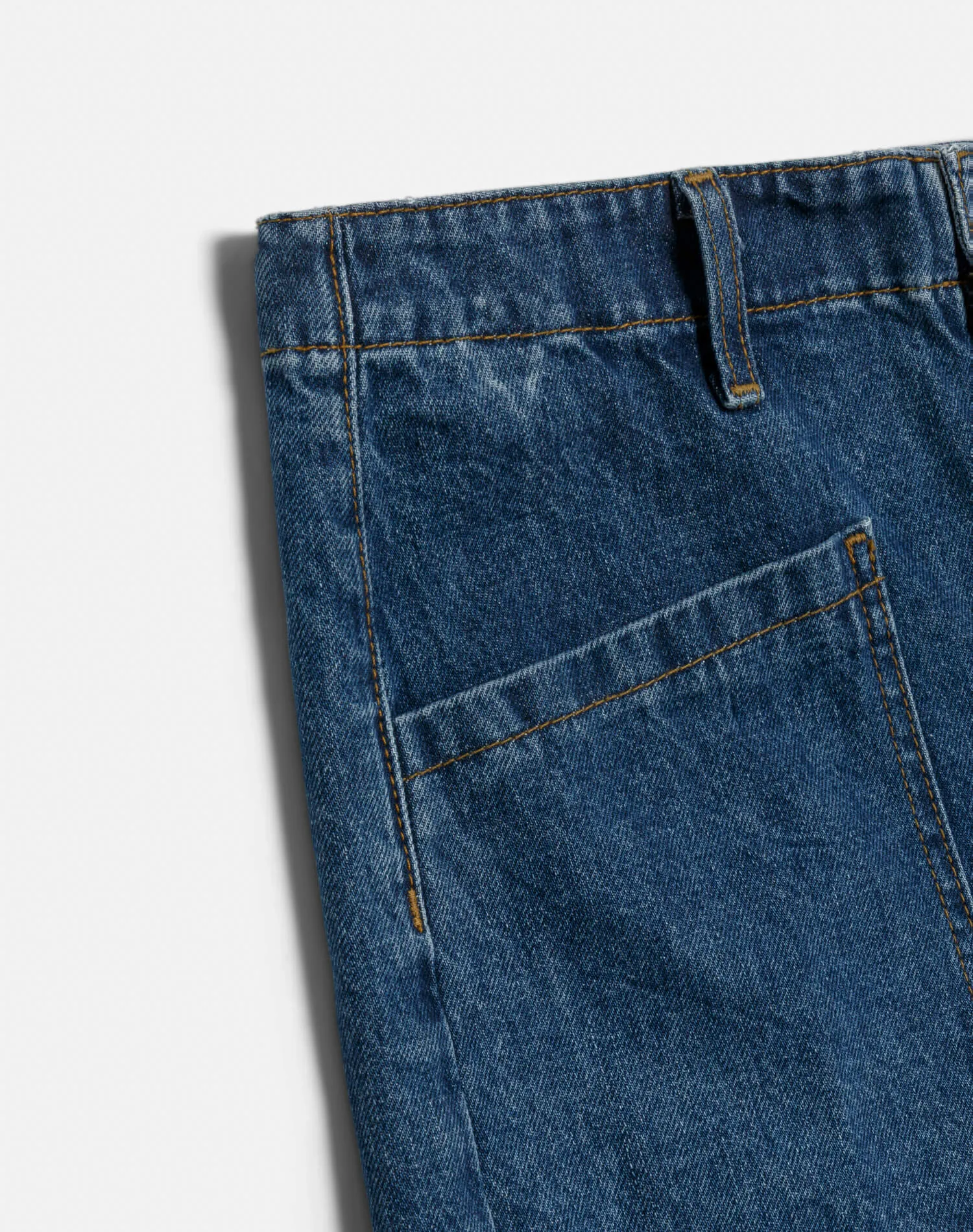 The Bender Short - Rustic Indigo sold by Re/Done product image thumbnail 5