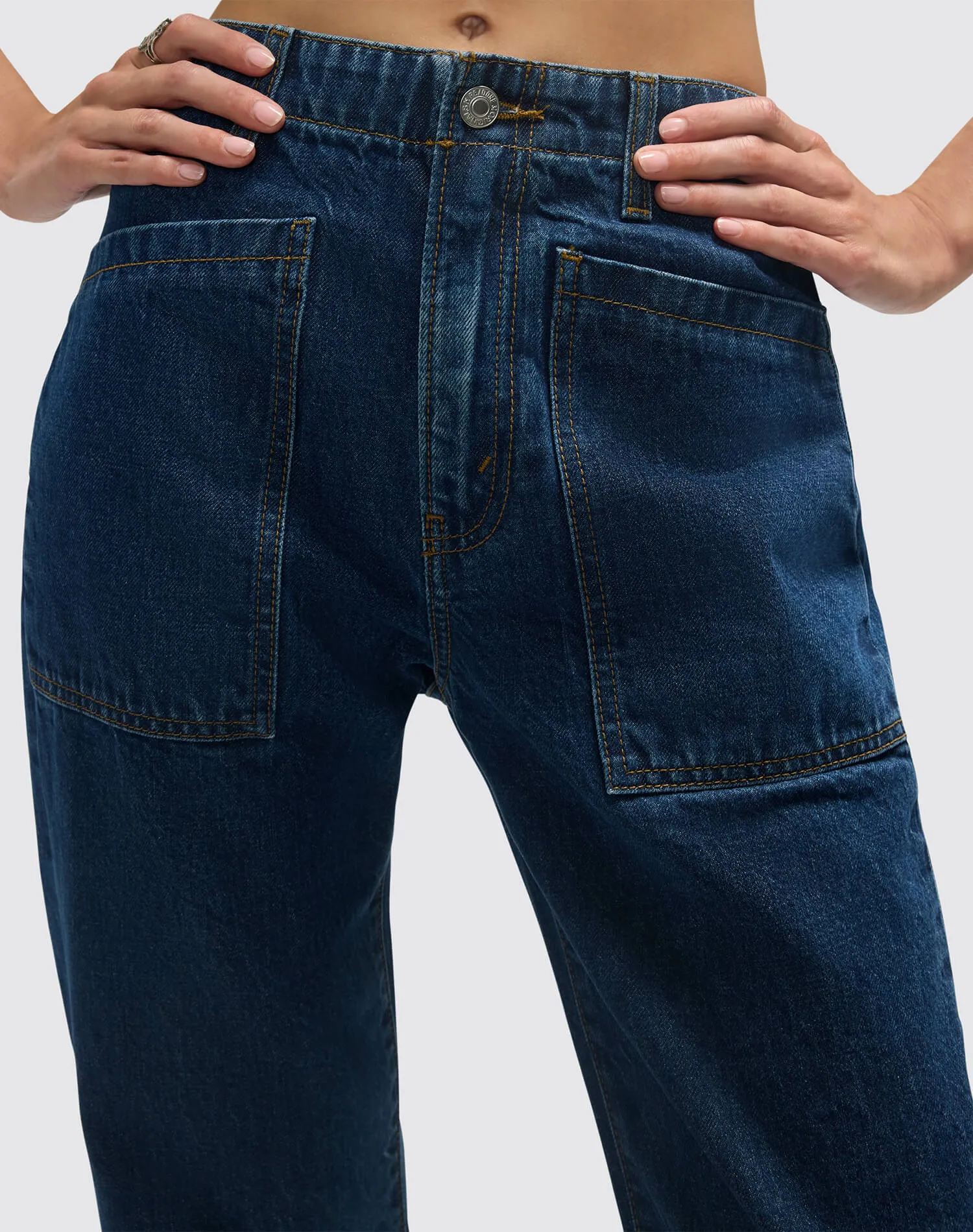 The Bender Jean - Rustic Indigo sold by Re/Done product image thumbnail 5