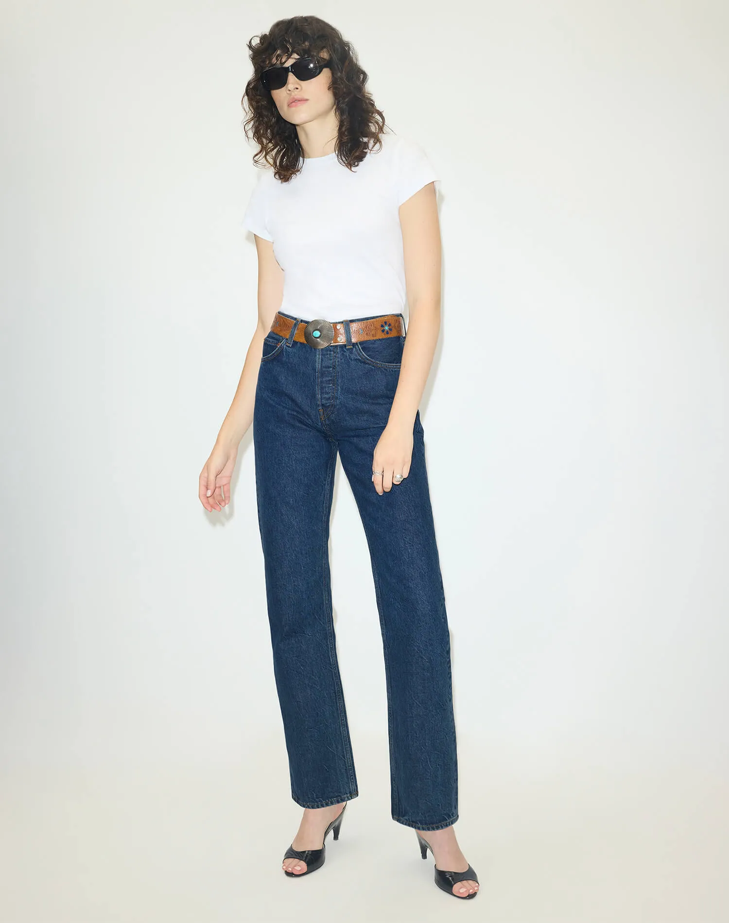 90s Jean - Rustic Indigo sold by Re/Done product image thumbnail 3