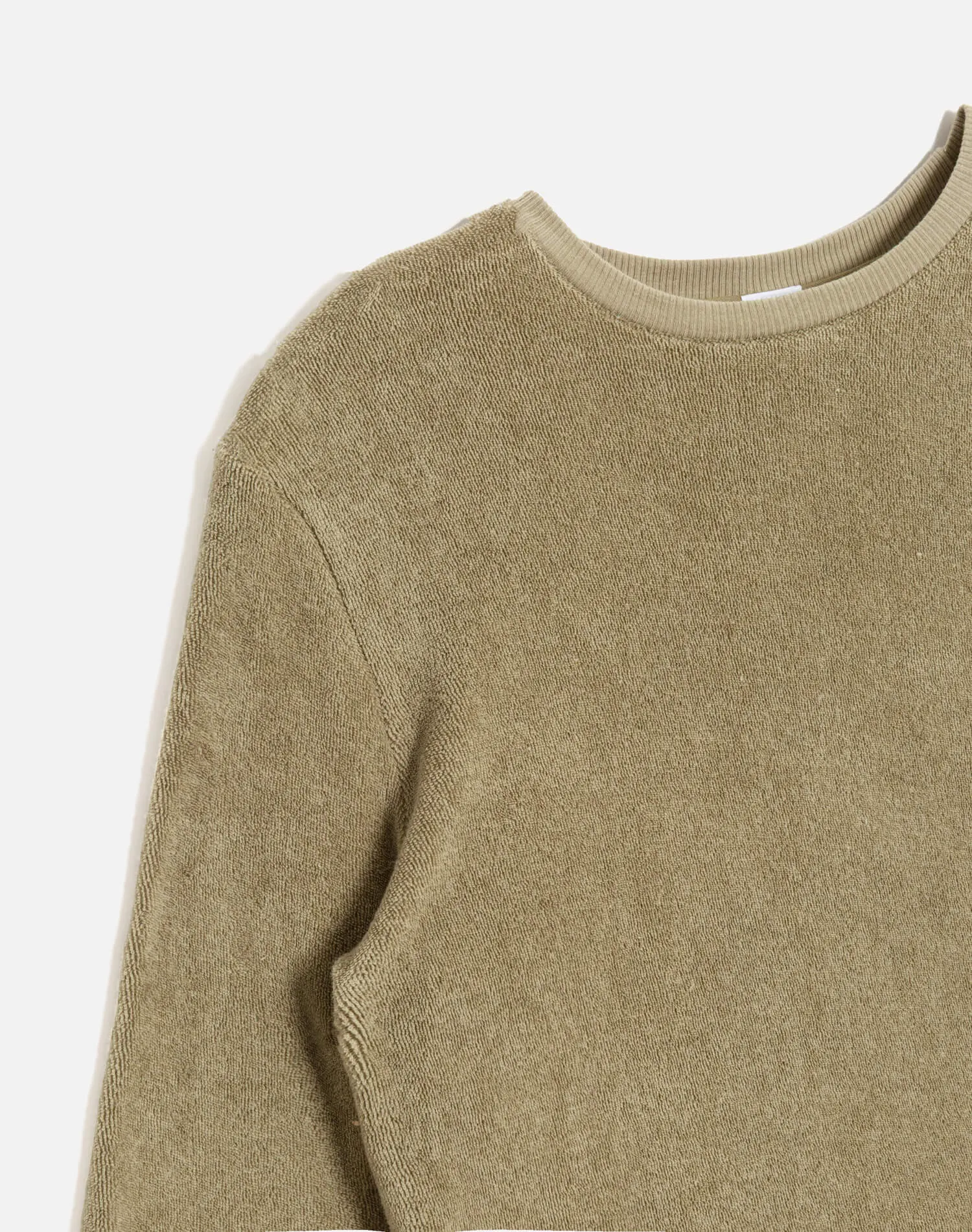 Long Sleeve Boxy Tee - Olivos sold by Re/Done product image thumbnail 3