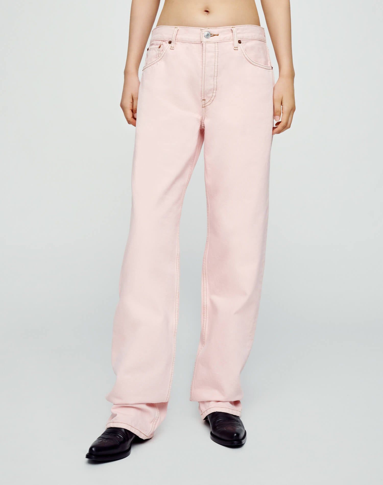 Loose Long - Washed Pink sold by Re/Done product image thumbnail 2