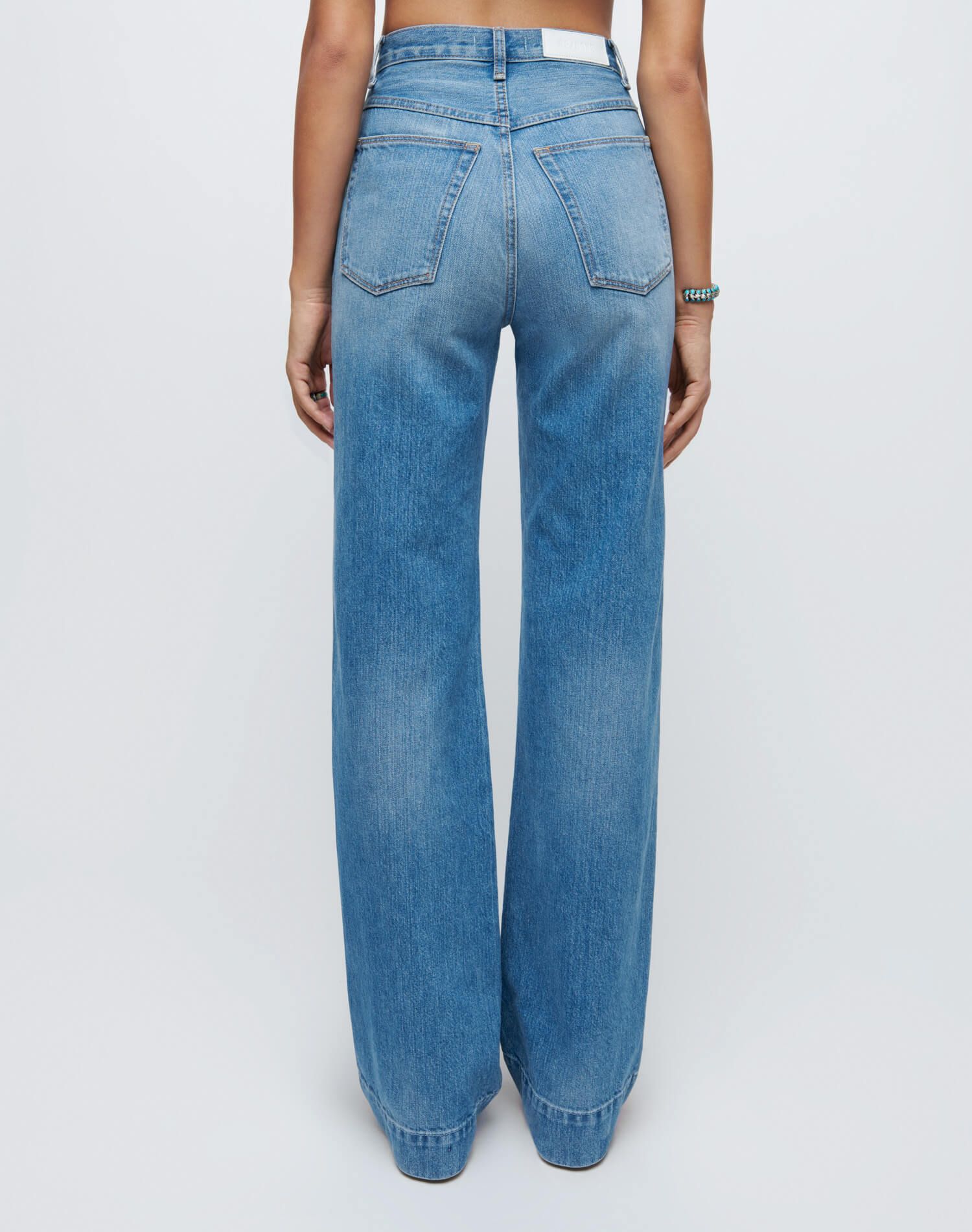 70s Pocket Wide Leg - Vintage Fade sold by Re/Done product image thumbnail 4