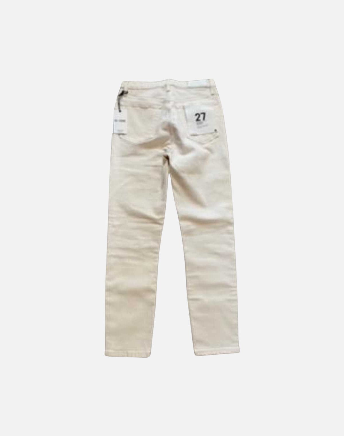 Comfort Stretch High Rise Ankle Crop - Vintage White sold by Re/Done product image thumbnail 2