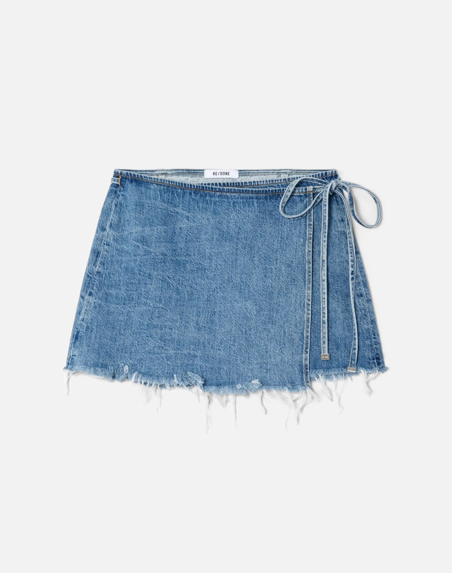 The Beach Wrap Skirt - Oceano sold by Re/Done