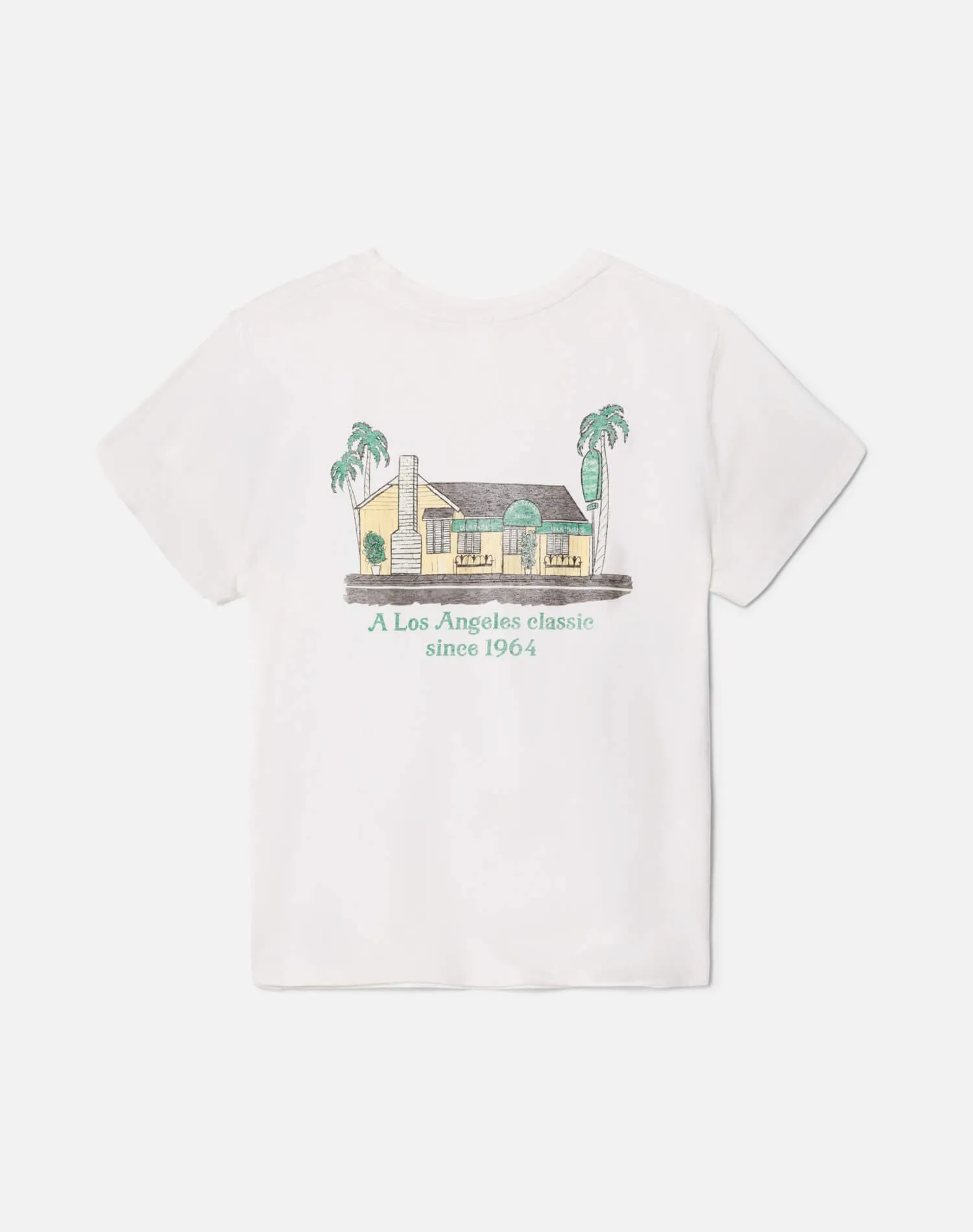 Classic "Dan Tana's House" Tee - Vintage White sold by Re/Done product image thumbnail 2