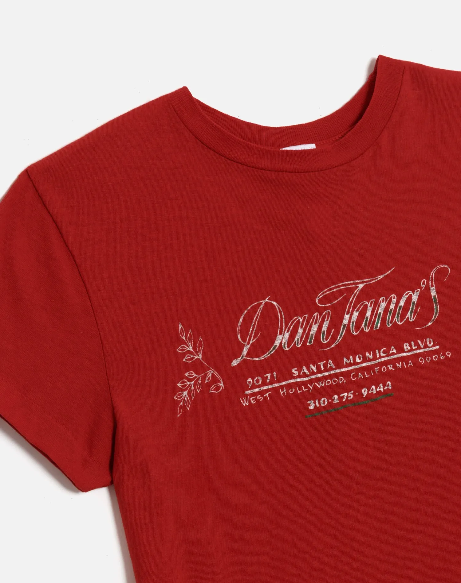 Classic "Dan Tana's" Tee - Red sold by Re/Done product image thumbnail 3