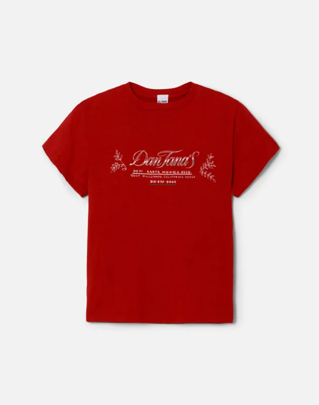 Classic "Dan Tana's" Tee - Red sold by Re/Done