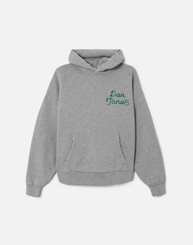 Modern "Dan Tana's House" Hoody - Heather Grey sold by Re/Done