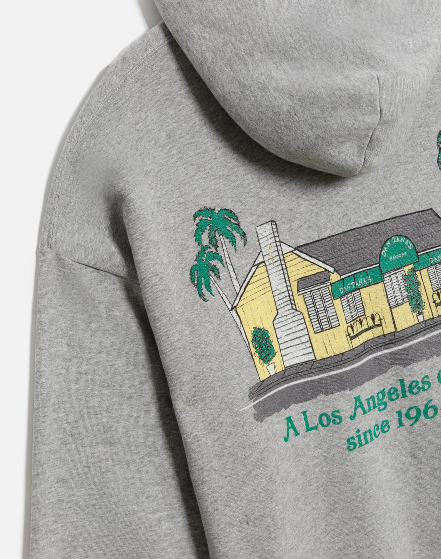 Modern "Dan Tana's House" Hoody - Heather Grey sold by Re/Done product image thumbnail 4
