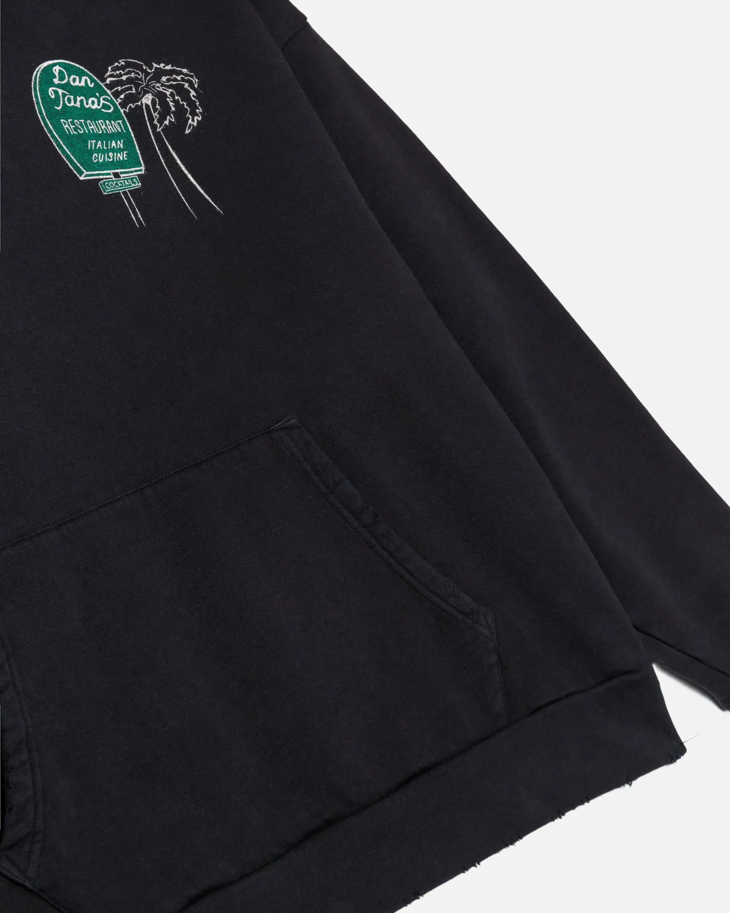 Modern "Dan Tana's Sign" Hoody - Washed Black sold by Re/Done product image thumbnail 4