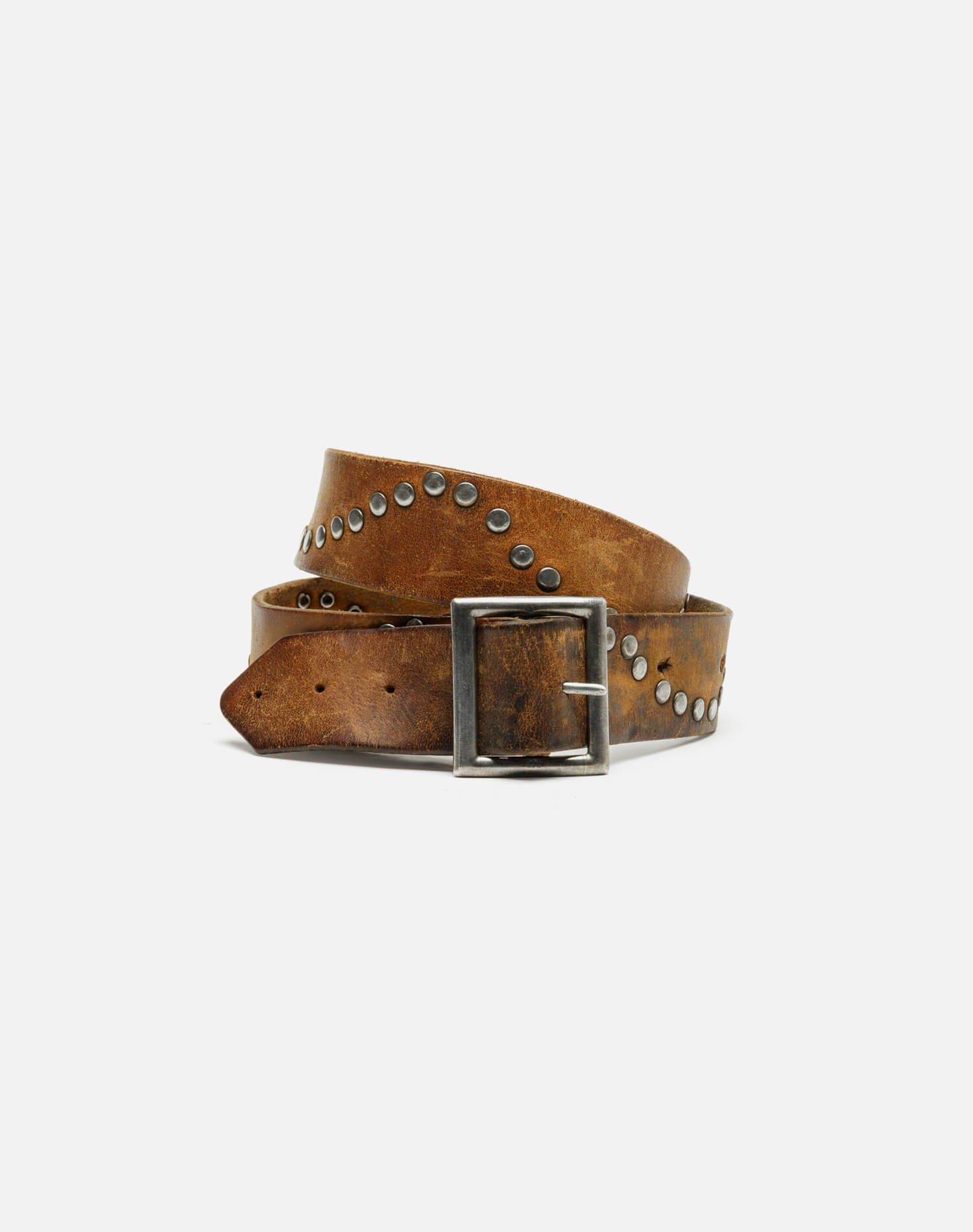 70s Studded Brown Belt sold by Re/Done product image thumbnail 5