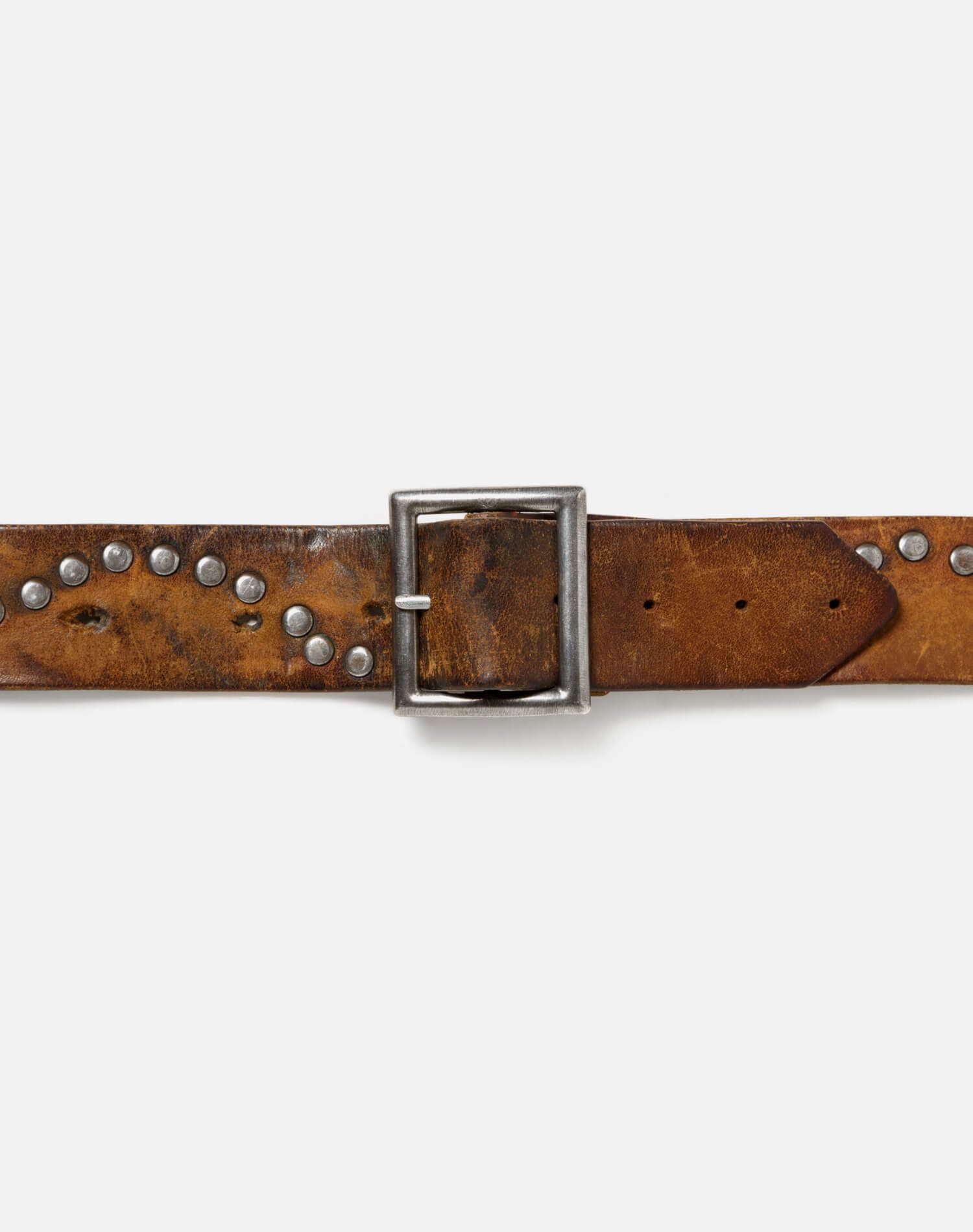 70s Studded Brown Belt sold by Re/Done product image thumbnail 4