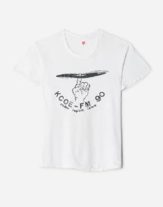 70s Hanes College Radio Tee -#19 sold by Re/Done