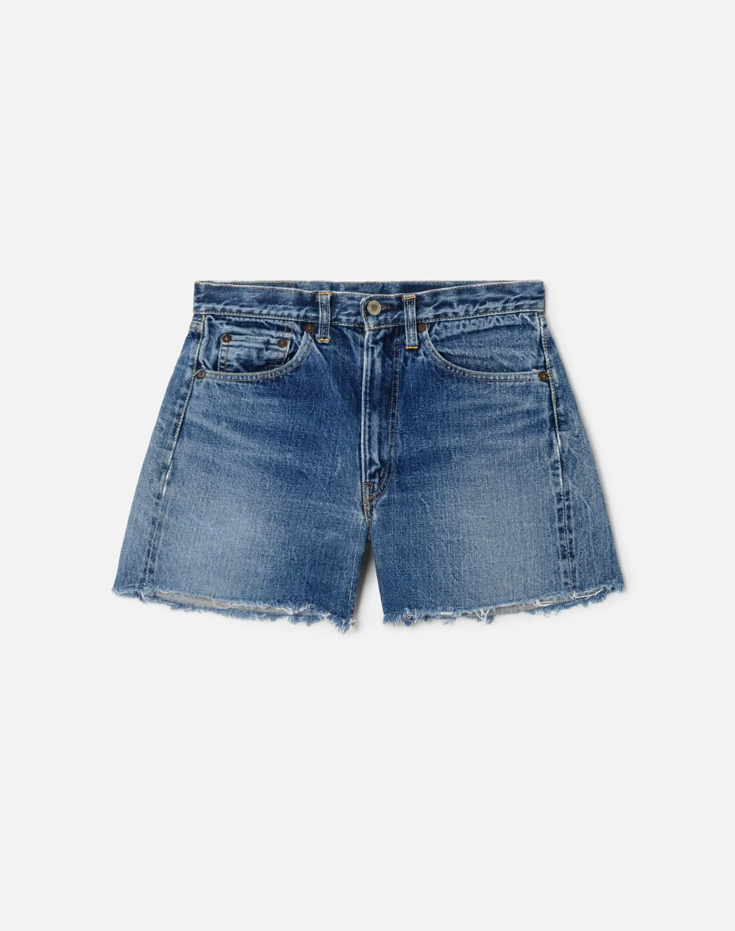 60s Big E Selvedge Cut Off Levi's Shorts -#1 sold by Re/Done