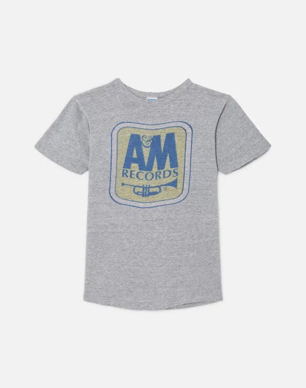 70s A&M Records Tee -#49 made by Re/Done