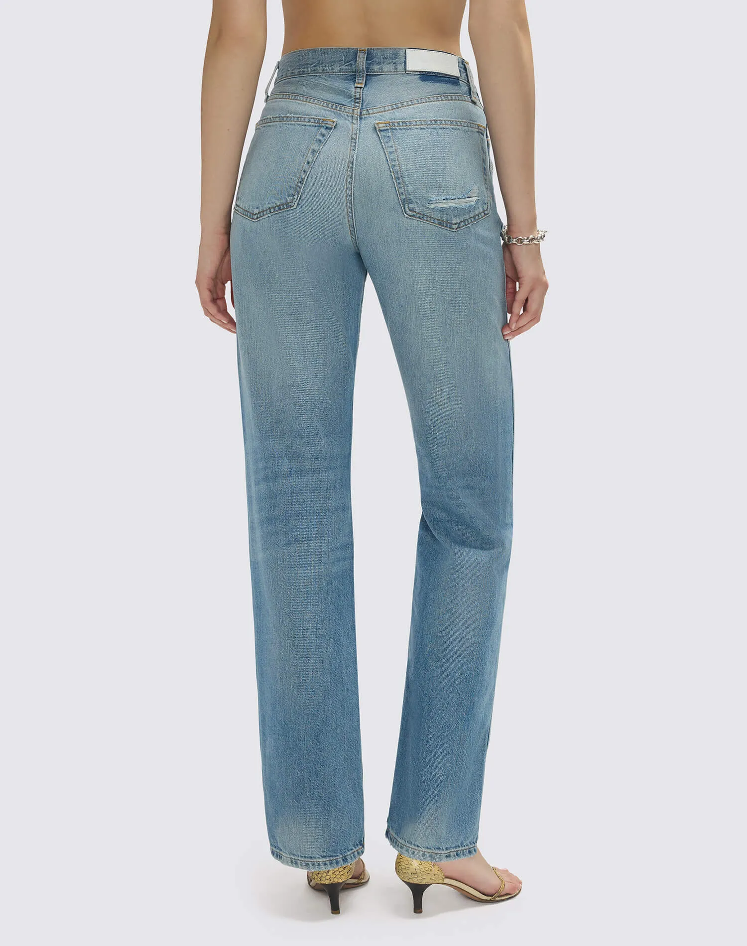 90s High Rise Loose - Breaker Blue sold by Re/Done product image thumbnail 4