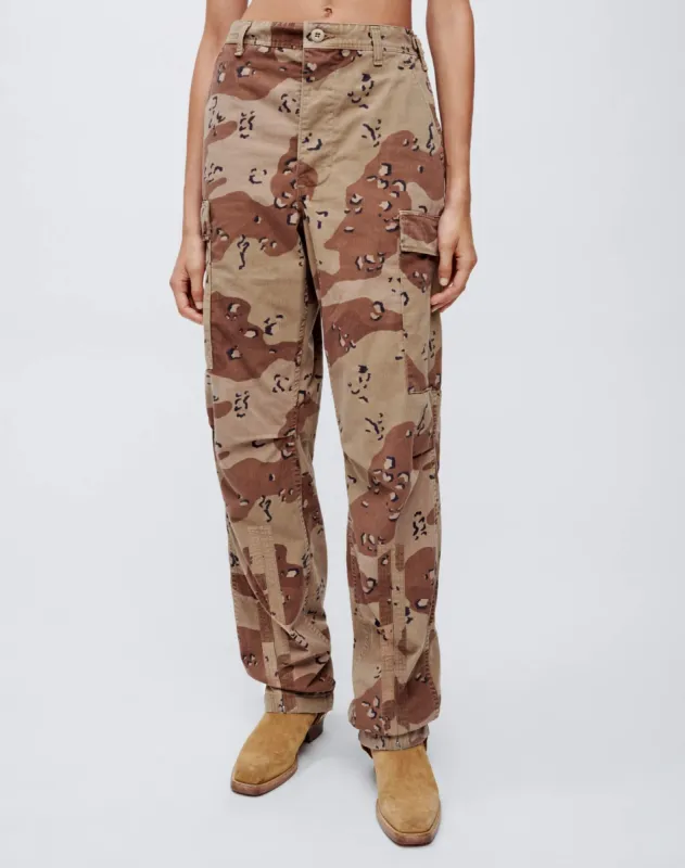 Upcycled Cargo -  Desert Camo sold by Re/Done