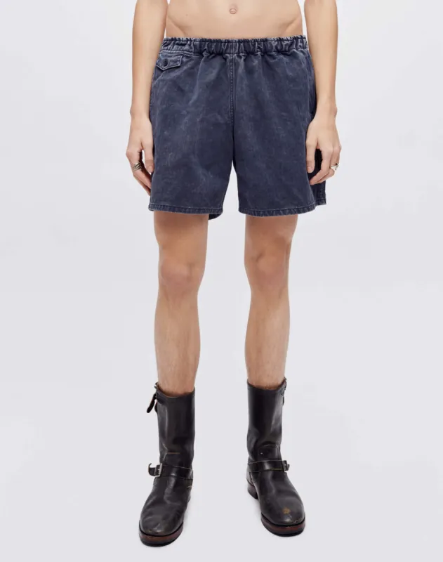 PCH Herringbone Beach Short - Antique Navy made by Re/Done
