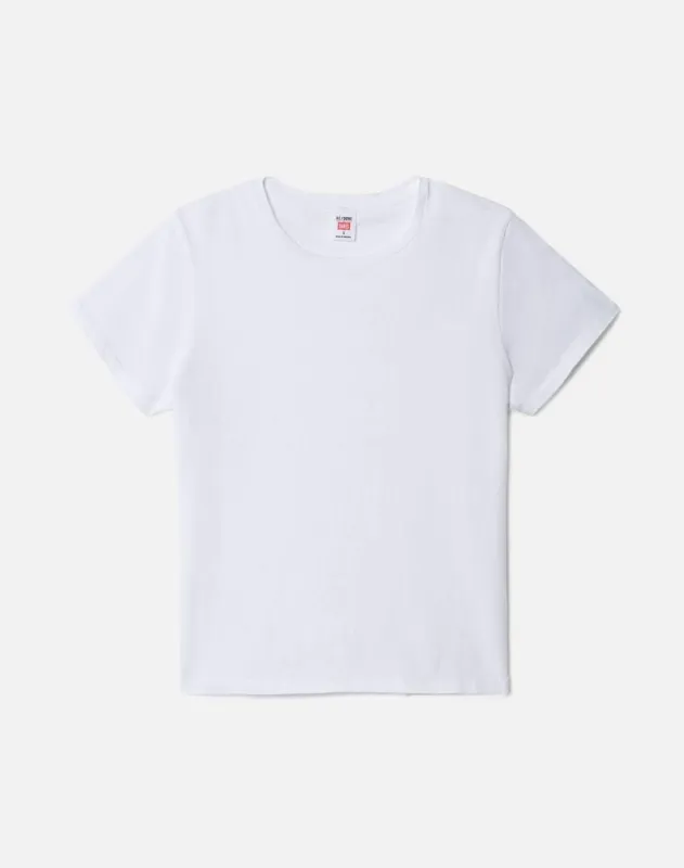 Hanes Heavyweight Classic Tee - Optic White sold by Re/Done