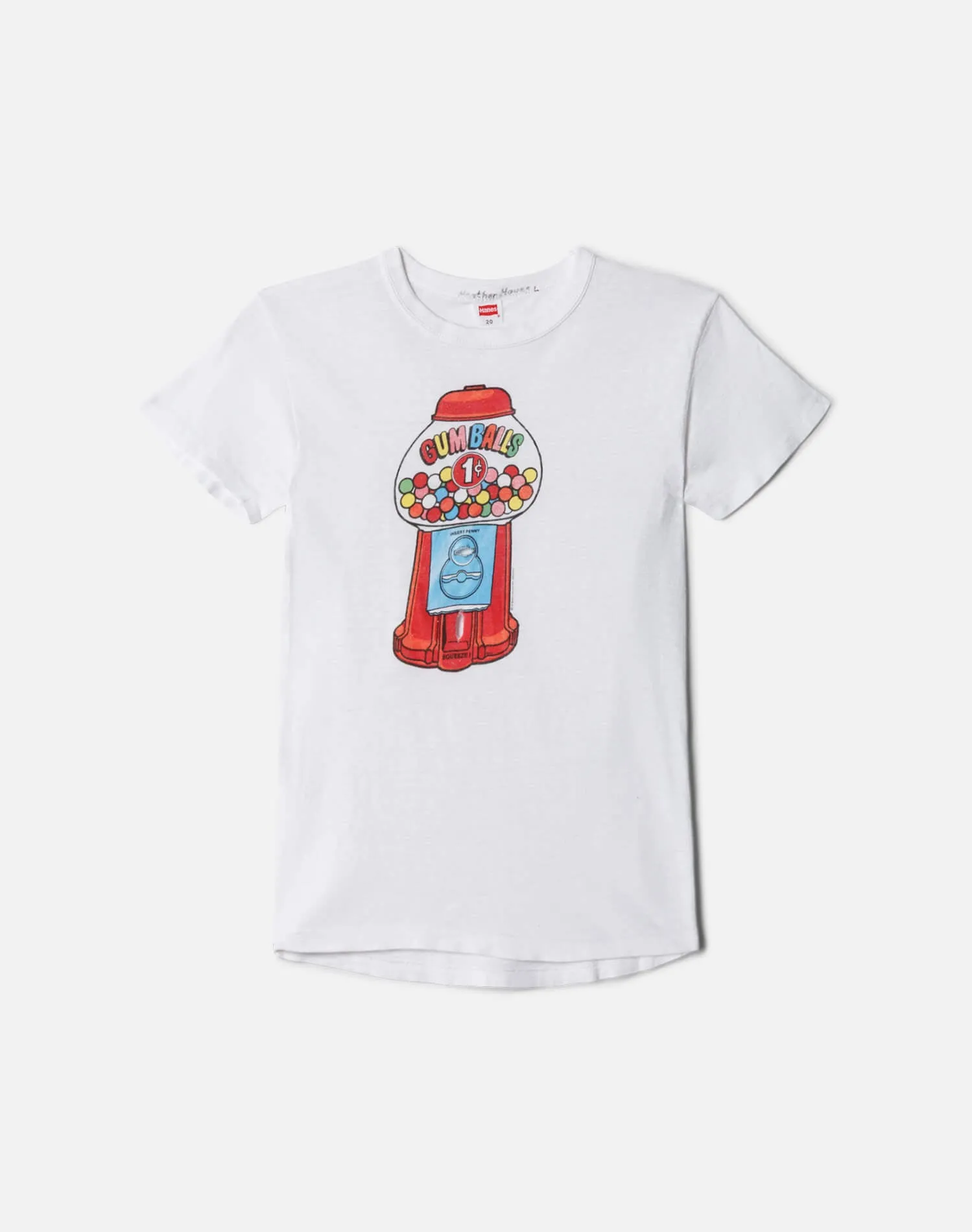 60s Hanes Gumball Tee sold by Re/Done