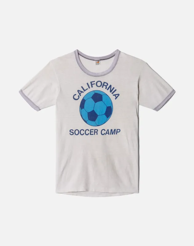 70s Hanes California Soccer Ringer Tee sold by Re/Done