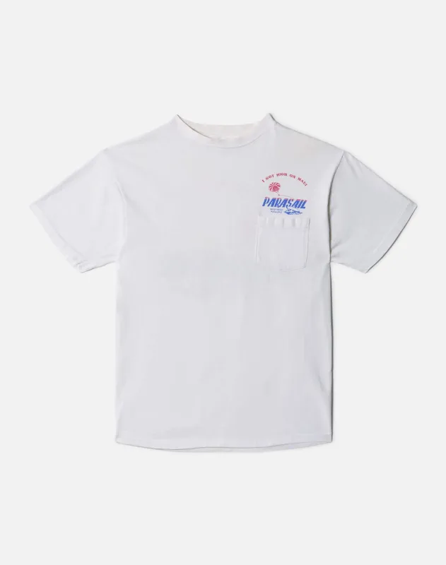 80s Hanes High On Maui tee sold by Re/Done