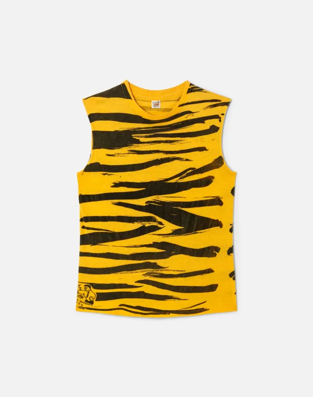 70s Hanes Tiger Print Tank Top sold by Re/Done
