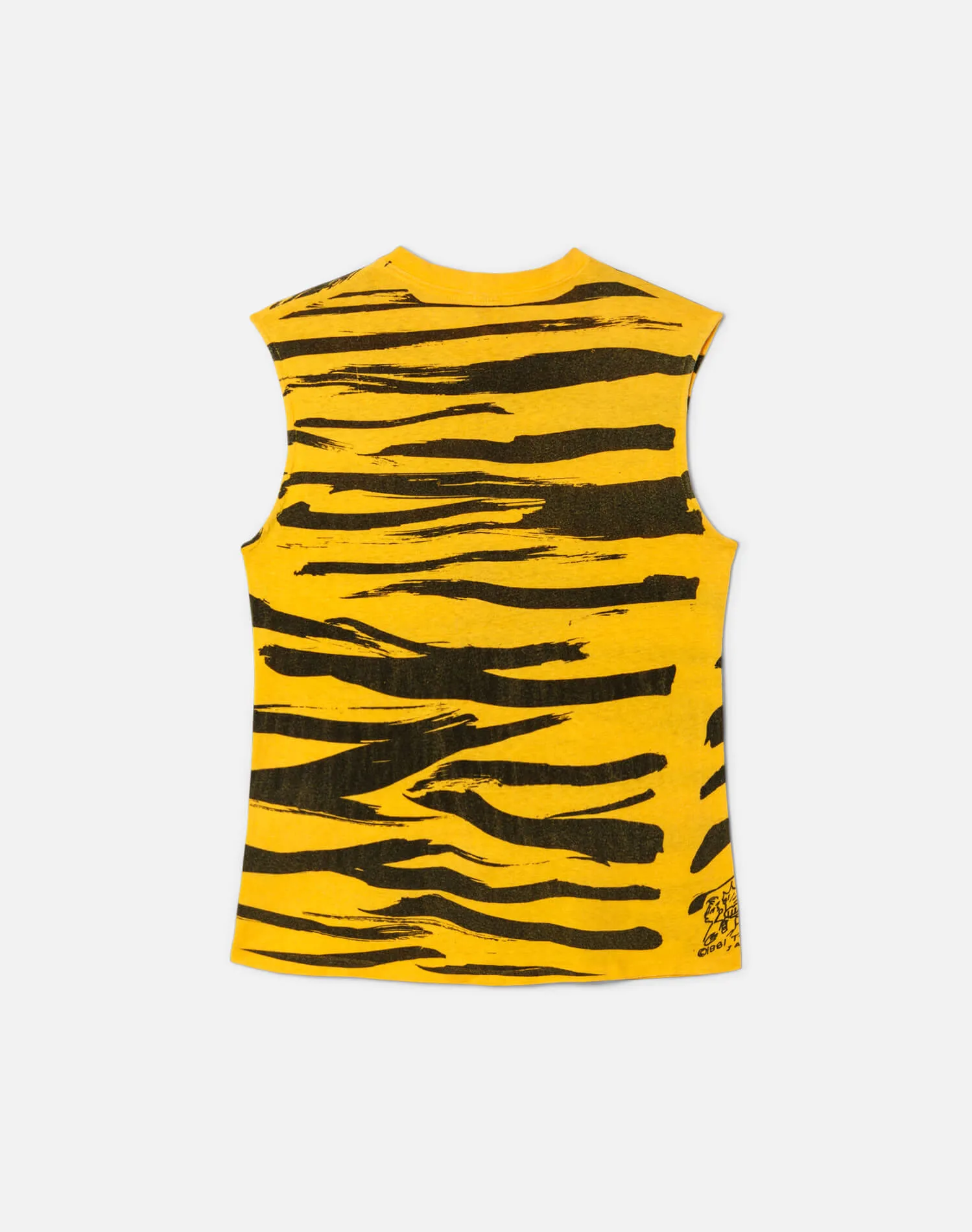 70s Hanes Tiger Print Tank Top sold by Re/Done product image thumbnail 2
