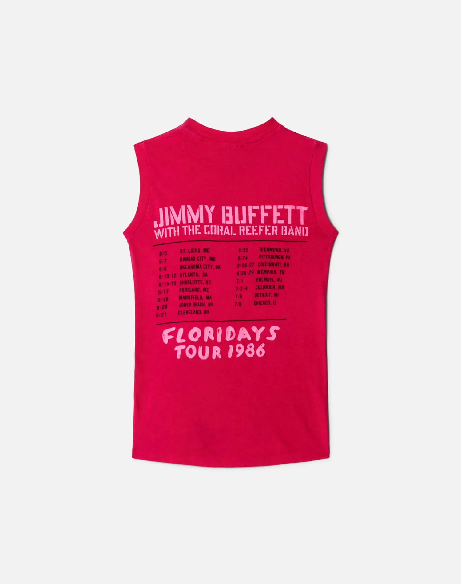 80s Hanes Jimmy Buffett Tee sold by Re/Done product image thumbnail 2
