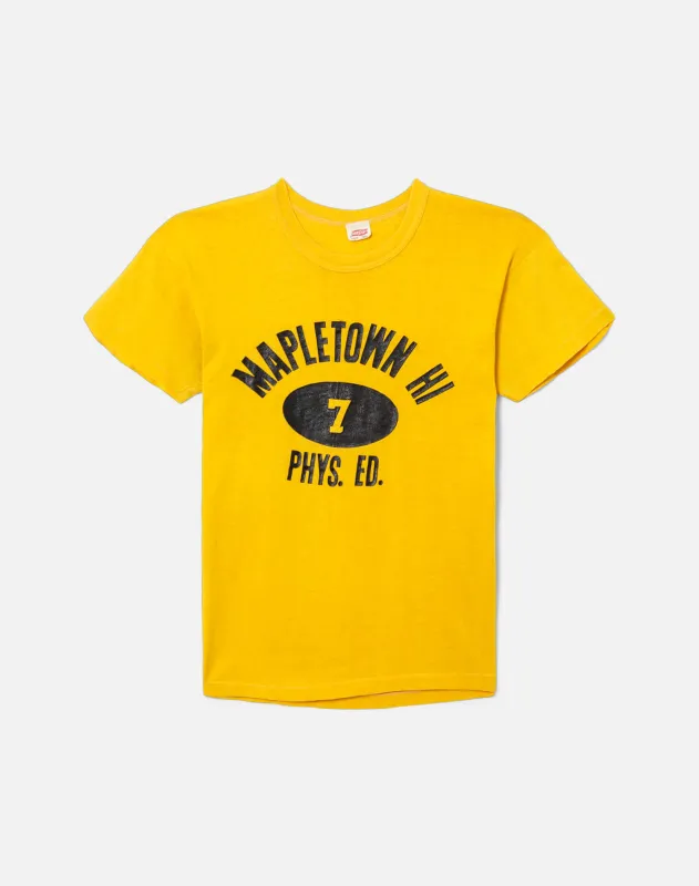 60s Hanesport Phys Ed Tee sold by Re/Done