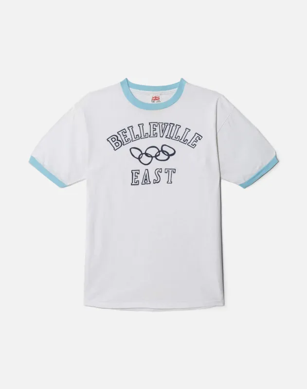 60s Hanesport Ringer Tee made by Re/Done