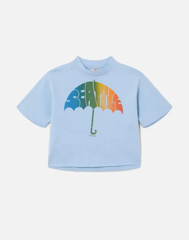 70s Hanes Seattle Crop Tee sold by Re/Done